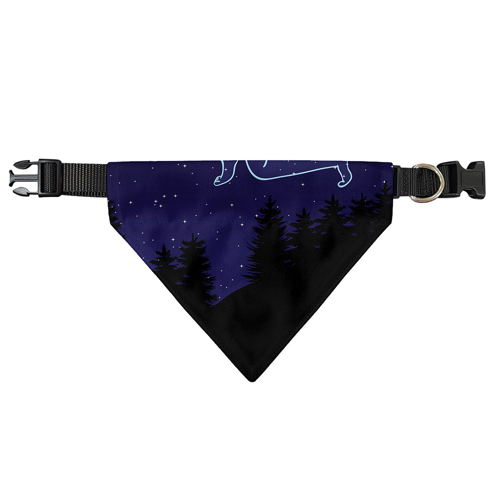 Sagittarius Constellation Print Over The Collar Dog Bandana