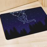 Sagittarius Constellation Print Polyester Doormat