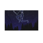 Sagittarius Constellation Print Polyester Flag