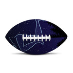 Sagittarius Constellation Print Rugby Ball