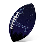 Sagittarius Constellation Print Rugby Ball