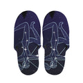 Sagittarius Constellation Print Slippers
