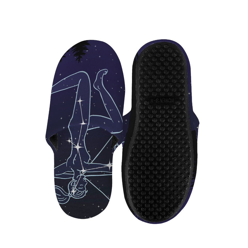 Sagittarius Constellation Print Slippers