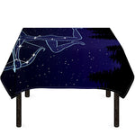 Sagittarius Constellation Print Tablecloth