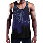 Sagittarius Constellation Print Training Tank Top