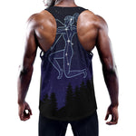 Sagittarius Constellation Print Training Tank Top