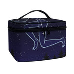 Sagittarius Constellation Print Travel Makeup Bag