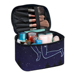 Sagittarius Constellation Print Travel Makeup Bag