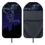 Sagittarius Constellation Print Waterproof Car Seat Cover