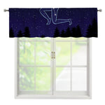 Sagittarius Constellation Print Window Valance
