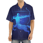 Sagittarius Horoscope Sign Print Aloha Shirt