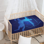 Sagittarius Horoscope Sign Print Baby Crib Sheet