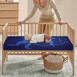 Sagittarius Horoscope Sign Print Baby Crib Sheet