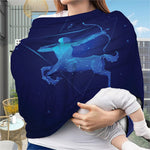 Sagittarius Horoscope Sign Print Baby Seat Cover