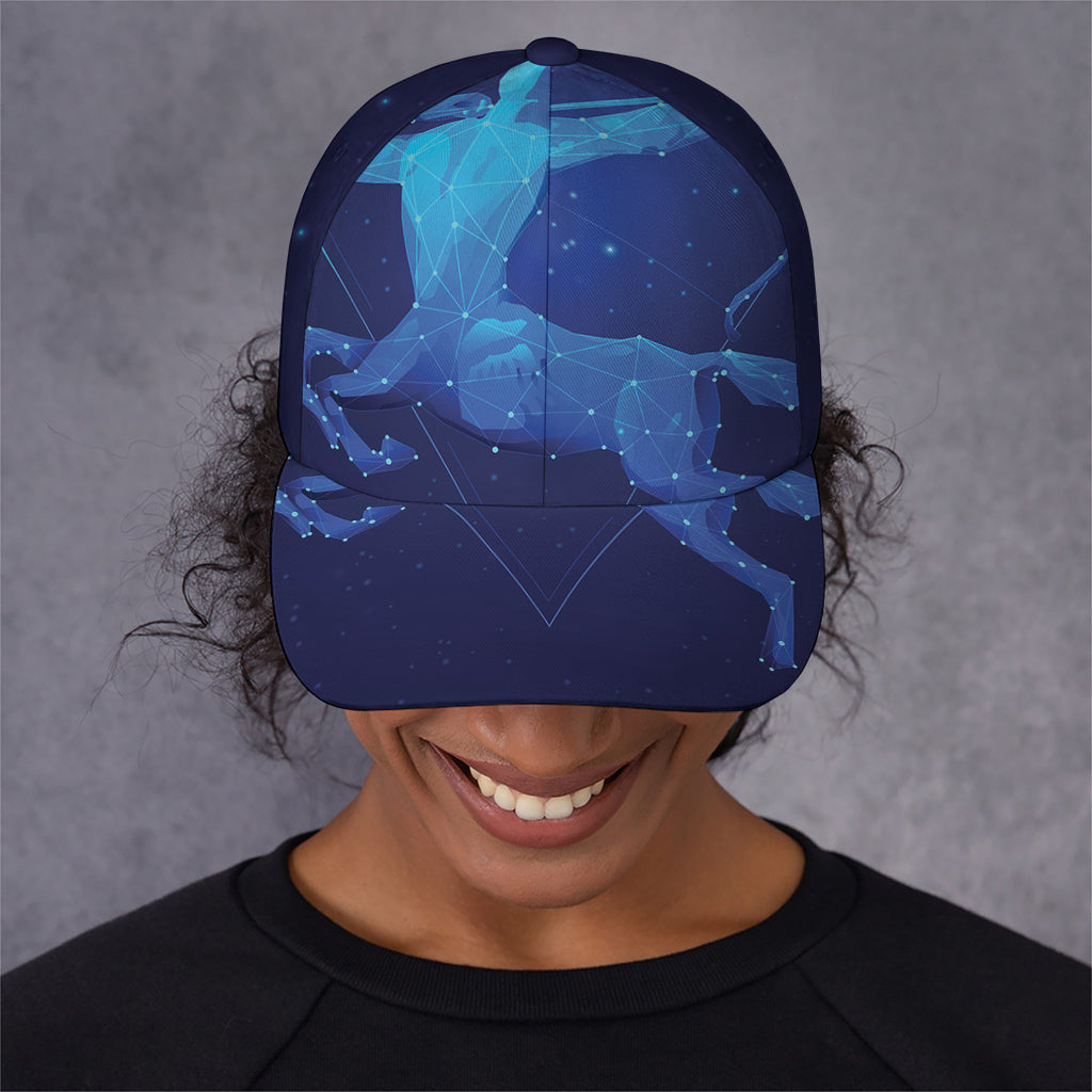 Sagittarius Horoscope Sign Print Baseball Cap