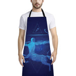 Sagittarius Horoscope Sign Print Bib Apron With Pocket