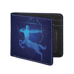 Sagittarius Horoscope Sign Print Bifold Wallet