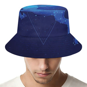 Sagittarius Horoscope Sign Print Bucket Hat