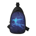 Sagittarius Horoscope Sign Print Chest Bag