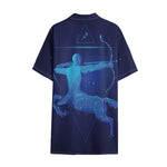 Sagittarius Horoscope Sign Print Cotton Hawaiian Shirt