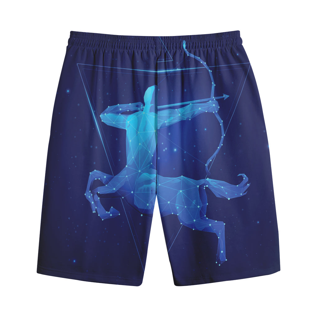 Sagittarius Horoscope Sign Print Cotton Shorts
