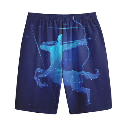 Sagittarius Horoscope Sign Print Cotton Shorts