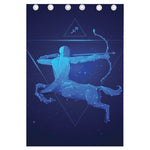 Sagittarius Horoscope Sign Print Curtain