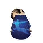 Sagittarius Horoscope Sign Print Dog Zip Up Jacket