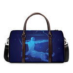 Sagittarius Horoscope Sign Print Duffle Bag