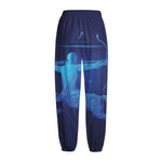 Sagittarius Horoscope Sign Print Fleece Lined Knit Pants