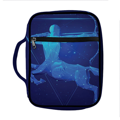 Sagittarius Horoscope Sign Print Front Pocket Bible Bag