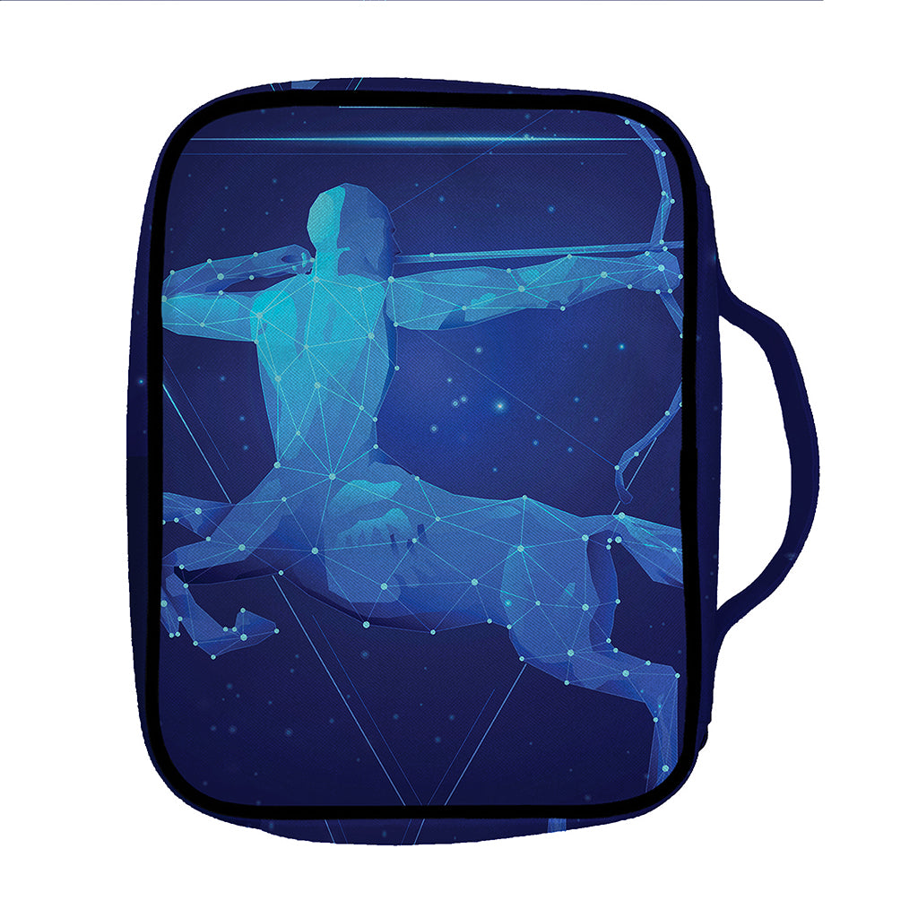 Sagittarius Horoscope Sign Print Front Pocket Bible Bag