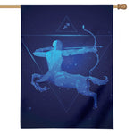 Sagittarius Horoscope Sign Print House Flag
