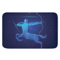 Sagittarius Horoscope Sign Print Indoor Door Mat