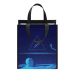 Sagittarius Horoscope Sign Print Insulated Lunch Tote