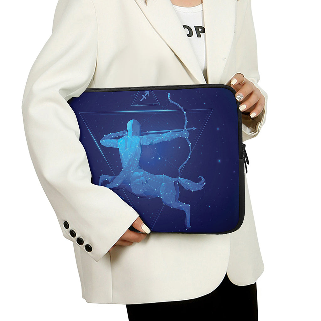 Sagittarius Horoscope Sign Print Laptop Sleeve