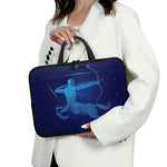 Sagittarius Horoscope Sign Print Laptop Sleeve With Handle