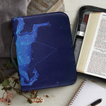 Sagittarius Horoscope Sign Print Leather Bible Cover