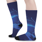 Sagittarius Horoscope Sign Print Long Socks