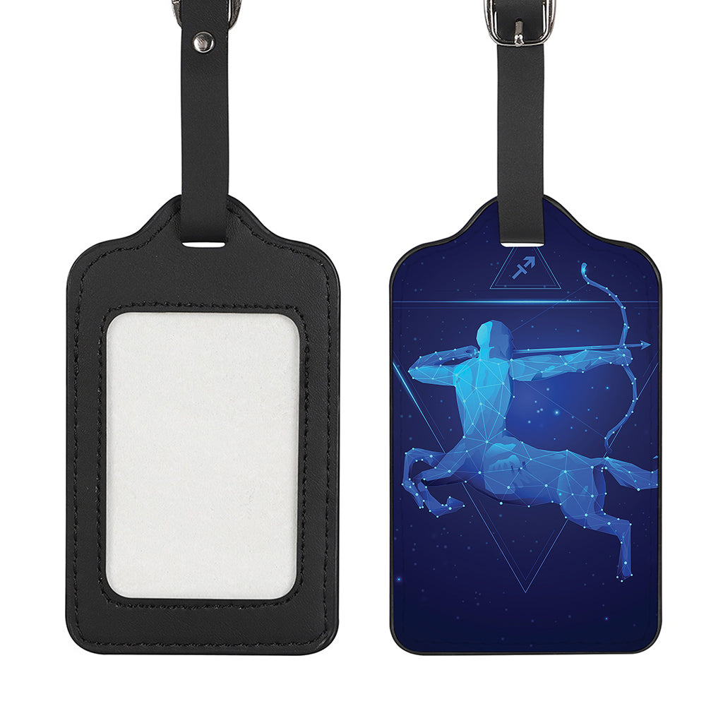 Sagittarius Horoscope Sign Print Luggage Tag