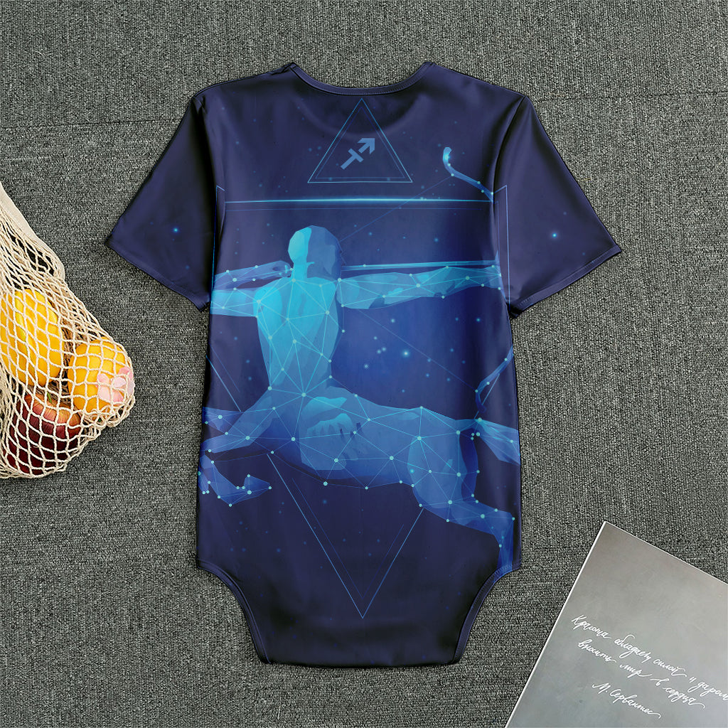 Sagittarius Horoscope Sign Print Men's Bodysuit