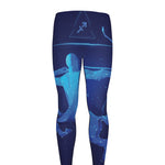 Sagittarius Horoscope Sign Print Men's leggings