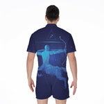 Sagittarius Horoscope Sign Print Men's Rompers