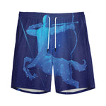 Sagittarius Horoscope Sign Print Men's Sports Shorts