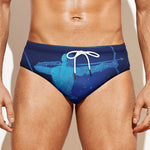 Sagittarius Horoscope Sign Print Men's Swim Briefs