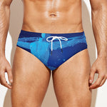 Sagittarius Horoscope Sign Print Men's Swim Briefs