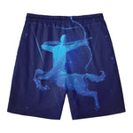 Sagittarius Horoscope Sign Print Men's Swim Trunks
