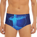 Sagittarius Horoscope Sign Print Men's Triangle Swim Briefs