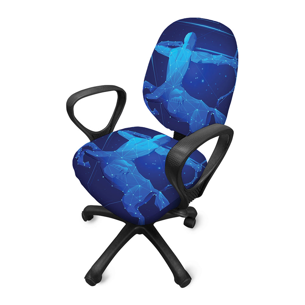 Sagittarius Horoscope Sign Print Office Chair Cover