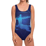 Sagittarius Horoscope Sign Print One Piece Swimsuit